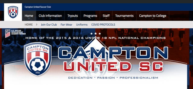 Campton United Screenshot